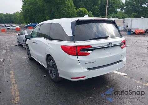 2022 Honda Odyssey Elite from USA, damaged, VIN 5FNRL6H91NB040519